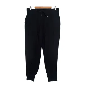 Lululemon Ready To Rulu High Rise Joggers Womens 12 Black Pant Lounge Activewear thumbnail 7