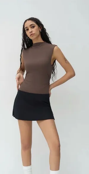 Cider Black Mini Skirt thumbnail 1