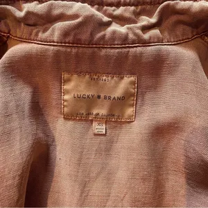 Lucky Brand Zipper Utility Jacket In Rose thumbnail 12