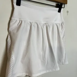 Spanx - Get Moving 14" Skort White Athletic Golf Pickleball Tennis Outdoors thumbnail 4