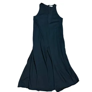 Madewll Black 100% Cotton Sleeveless Midi Dress sz 8‎ thumbnail 3