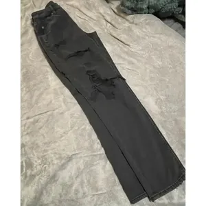 American Eagle‎ SZ 0 Black Comfort Stretch Waistband Jeans Mom Jean thumbnail 4
