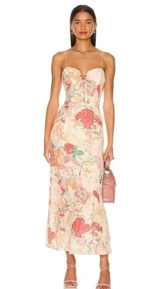 Significant Other Floral Dress thumbnail 1