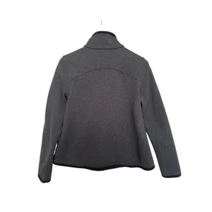 Lululemon Its Fleecing Cold Zip Up Jacket Women’s Sz 6 Heathered Black Fleece thumbnail 4
