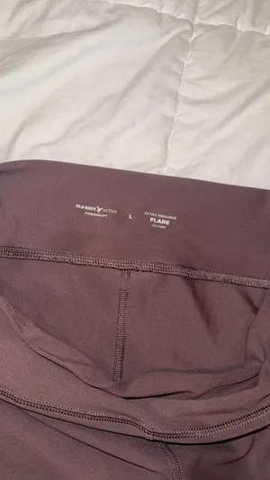 Old Navy Brown Flare Leggings thumbnail 4