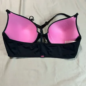 Victoria's Secret Racerback Push Up Bra 36B Front Close Underwire Satin Adjustable thumbnail 5