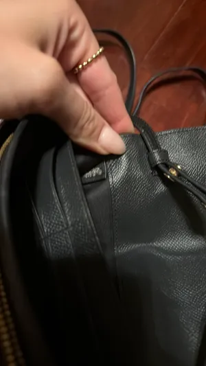 Black Coach Purse Crossbody thumbnail 6