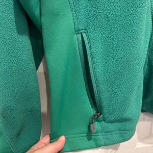 Nike ACG Womens Fleece Jacket‎ Full Zip Therma-Fit Green Outdoors Large thumbnail 4