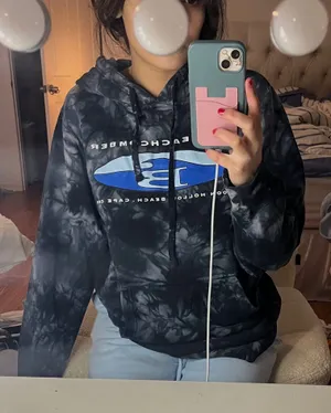Beachcomber hoodie tie dye Black thumbnail 1