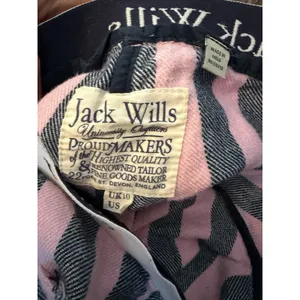 Jack Wills University Outfitters Women's Stripe Pajama bottoms Sz 6 Y2K Vintage thumbnail 3