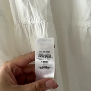 Aritzia Sunday Best Martine Cotton Poplin White Tiered Midi Dress NWT Size XS thumbnail 6