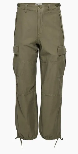 Aritzia TNA Supply Cargo Pant Green Womens Size 10‎ thumbnail 1