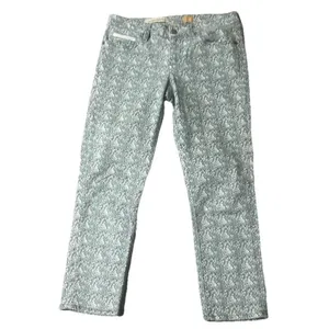 Anthropologie Pilcro Floral Jeans – Size 28 Boho Preppy Romantic Whimsical thumbnail 2