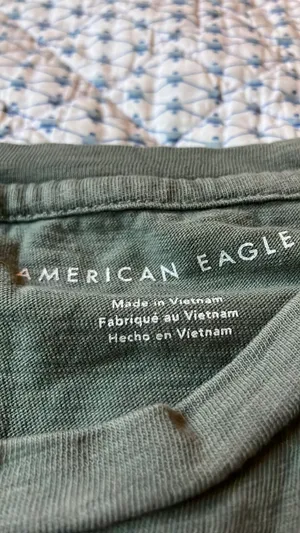 American Eagle Short Sleeve Top crop thumbnail 3