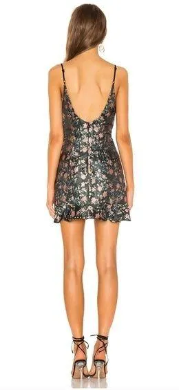Superdown Macey Mini Dress in Pink Floral thumbnail 2