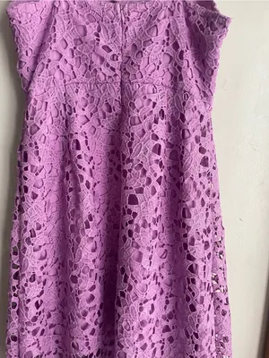 ASTR The Label Sleeveless Lace Fit & Flare Midi Dress Light Orchid thumbnail 11
