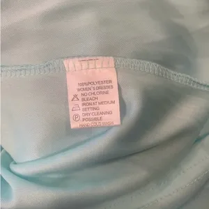 Ever Pretty Woman‎ Sz 10 Turquoise Feminine Coquette Girl Whimsical Fairy Dress thumbnail 6