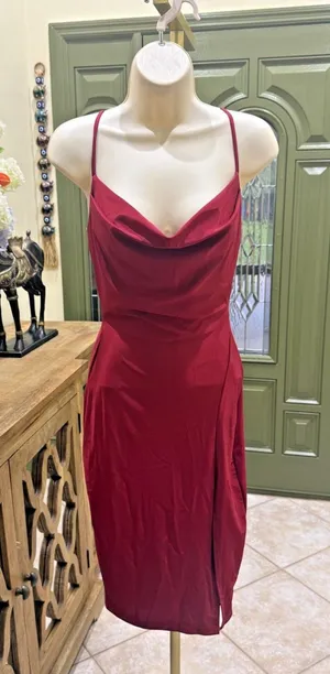 Windsor NWT ruby red bodycon dress size S thumbnail 1