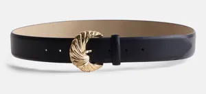 Scoop black ornate buckle belt size 3Xl thumbnail 1