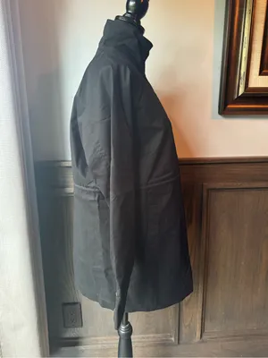 A new day Women's BlackDrawstring Waist Parka Jacket small NWT thumbnail 10