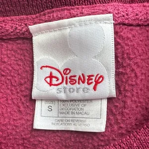 Disney Store Vintage 90’s Burgundy Winnie The Pooh Embroidered Sweatshirt thumbnail 2