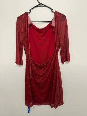 Cider Dress Mini Full Sleeve Backless thumbnail 5