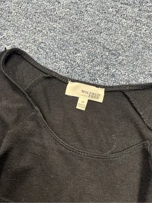 Wilfred Free Black Long Sleeve Shirt thumbnail 2