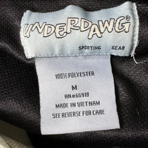 Champion Vintage Y2K Underdawg Sports Gear New York World All American USA Baseball Jersey Sz Medium thumbnail 9
