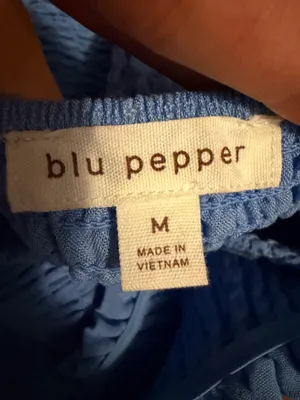 Blu Pepper Mini Dress thumbnail 2