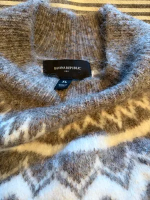 Banana Republic Fair Isle Crewneck Sweater thumbnail 2