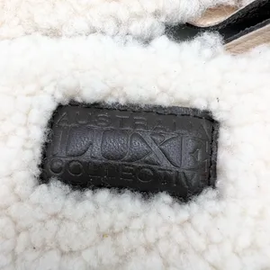 NEW Australia Luxe Collective Womens‎ 10 Marcos Mule Gray Leather Shearling thumbnail 5