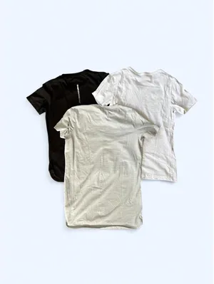 ASICS 3 Pack Athletic Running Gym Workout T Shirts Bundle Size Medium 🖤 thumbnail 5
