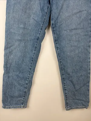 Madewell The Mom Jeans in Foster Wash High Rise Slightly Distressed Size 26 thumbnail 3