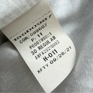 Abercrombie & Fitch The 90s Straight Ultra High Rise Criss Cross Jeans Size 30 thumbnail 12