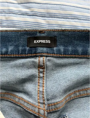 Express Jeans Straight Ankle thumbnail 4
