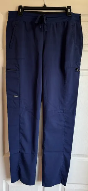 Grey's Anatomy by Barco Spandex Women's 3-Pocket Scrub Pants Medium Tall thumbnail 4