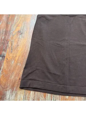 Charter Club NWT Cocoa Bean Brown Knit Shell Tank Top - Size Medium Minimalist thumbnail 3