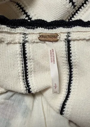 Free People Embroidered Corset Tank Top Small thumbnail 6