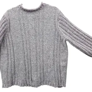 Purple Chunky Oversized Ribbed Y2K Vintage‎ Soft Erika Chenille Sweater Plus 2X thumbnail 14