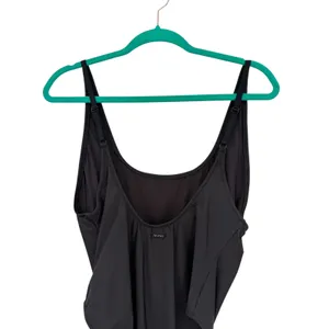 SKIMS Signature Swim Scoop Neck One Piece Swimsuit Onyx Black Size XL NWT thumbnail 7