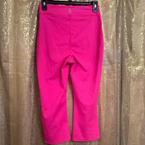 Free People Movement Neon Hot Pink Slit Flare Ankle Legging Small NWOT thumbnail 2