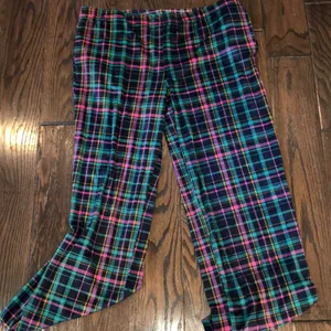 JOYSPUN soft plaid fleece style pajamas set size large with pockets thumbnail 10