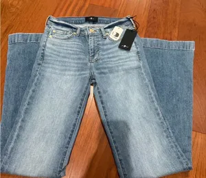 7 For All Mankind Dojo flare jeans in blue denim Prophecy thumbnail 1