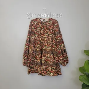 byTiMo Floral Baby Cord Shift Dress thumbnail 5