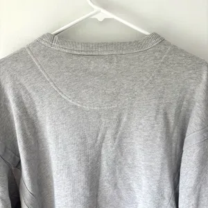 Aerie Gray Oversized Crewneck Sweatshirt Athleisure Loungewear Cozy thumbnail 8
