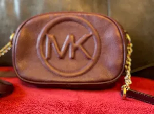 Michael Kors Dark Brown Crossbody Bag thumbnail 1