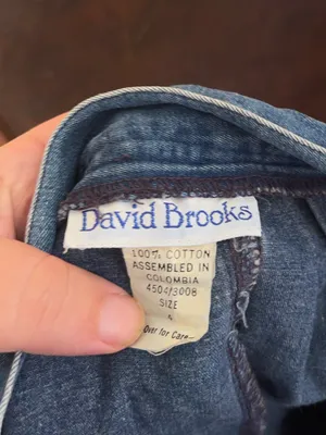 Vintage David Brooks Denim Skirt - Size 4 thumbnail 5