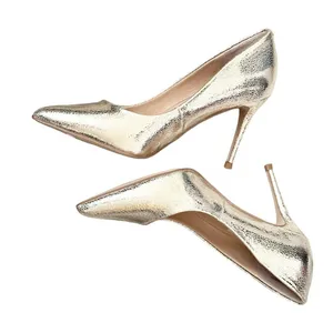 NWOT STEVE MADDEN Luiza Pumps Gold 6 thumbnail 6