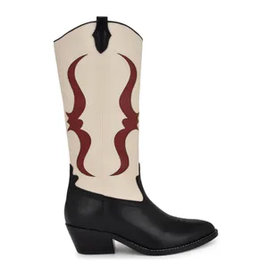 Nine West Cwyft Western Boots Faux Leather Size 9M NEW! thumbnail 2