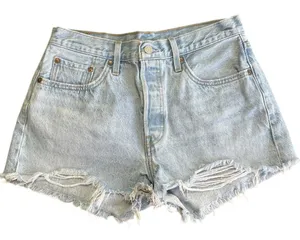 Levi’s 501 Cutoff Denim Jean Shorts Size 29 thumbnail 1
